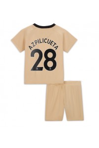 Chelsea Cesar Azpilicueta #28 Babytruitje 3e tenue Kind 2022-23 Korte Mouw (+ Korte broeken)